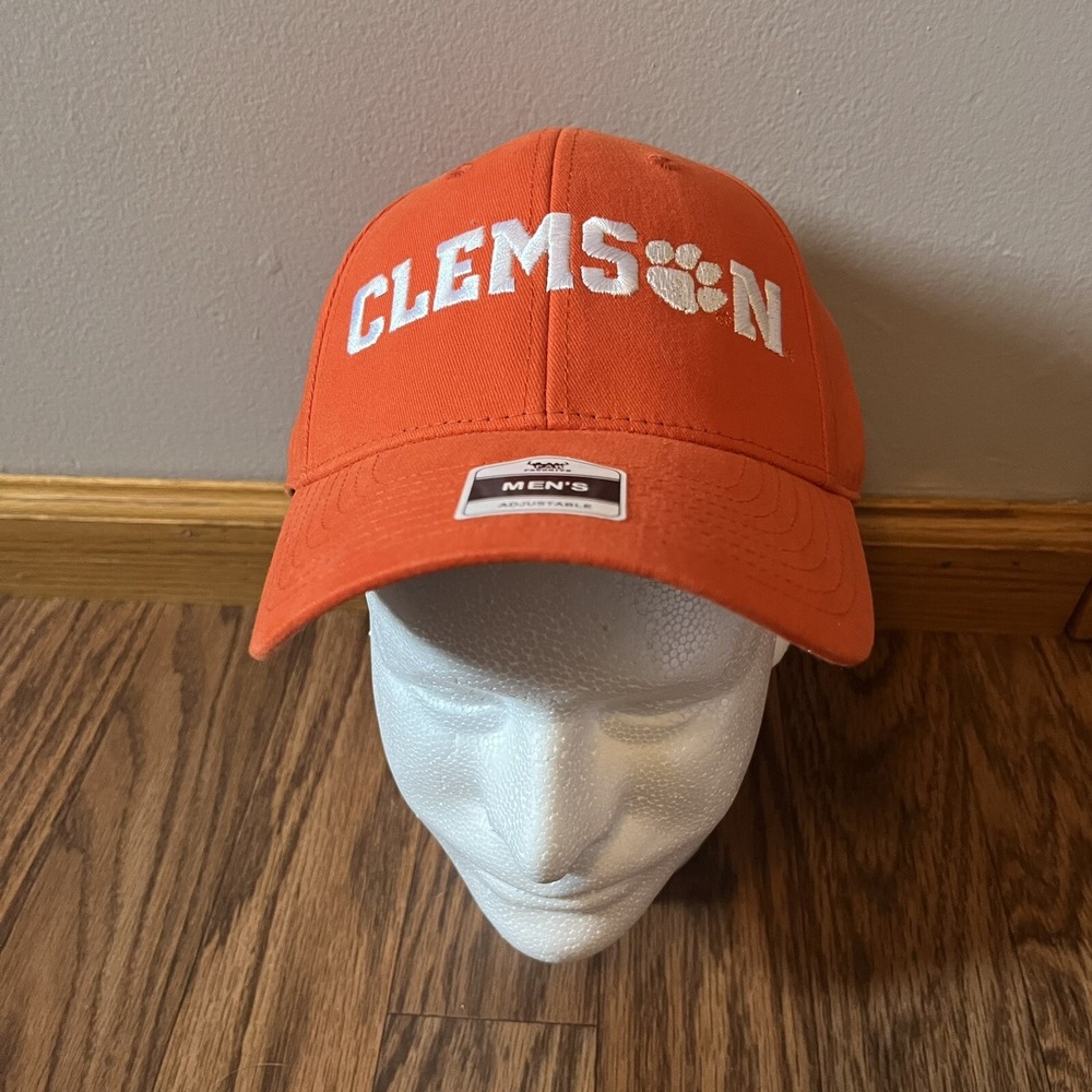 Men's Fan Favorite Clemson Tigers Baseball Cap, Size Adjustable - Orange NEW
